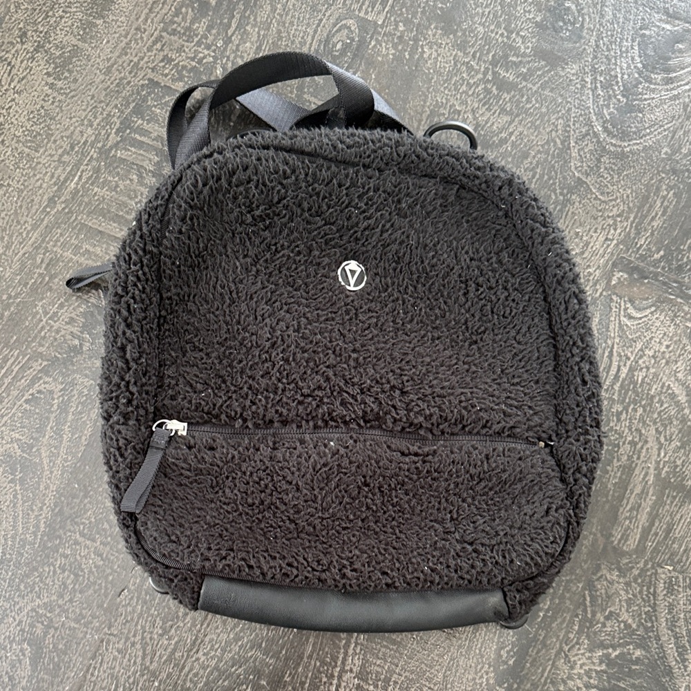 Ivivva Black Sherpa Backpack